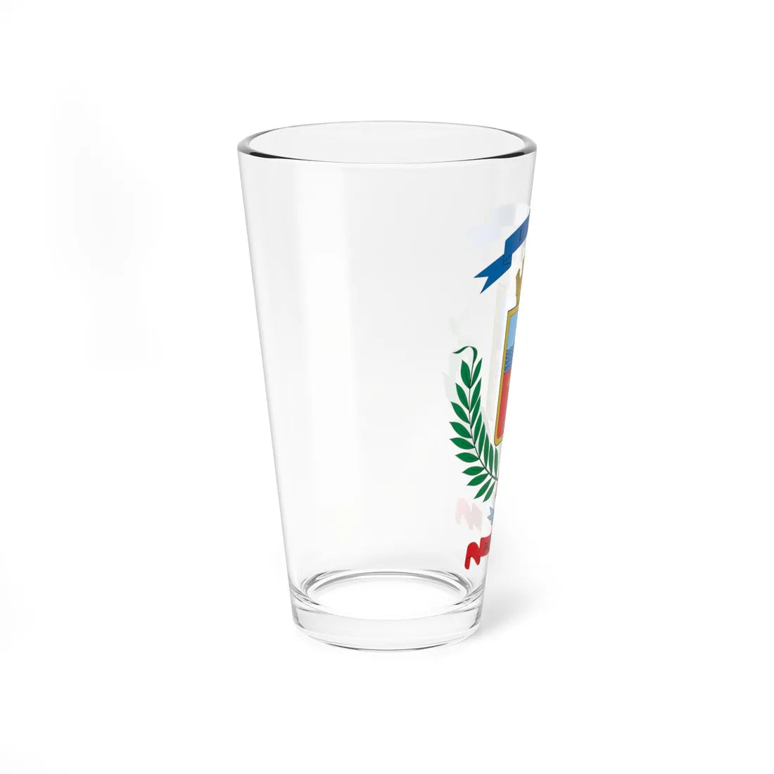 Escudo de Limón (Costa Rica) (Coat of Arms) Pint Glass 16oz - Go Mug Yourself
