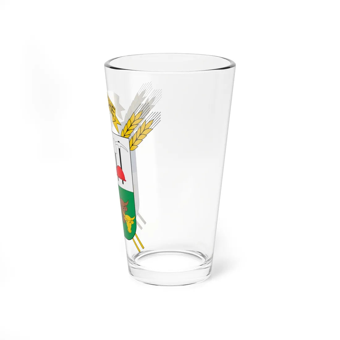 Escudo de Litueche (Chile) (Coat of Arms) Pint Glass 16oz - Go Mug Yourself