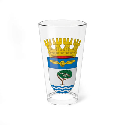 Escudo de Llay Llay (Chile) (Coat of Arms) Pint Glass 16oz 16oz - Go Mug Yourself