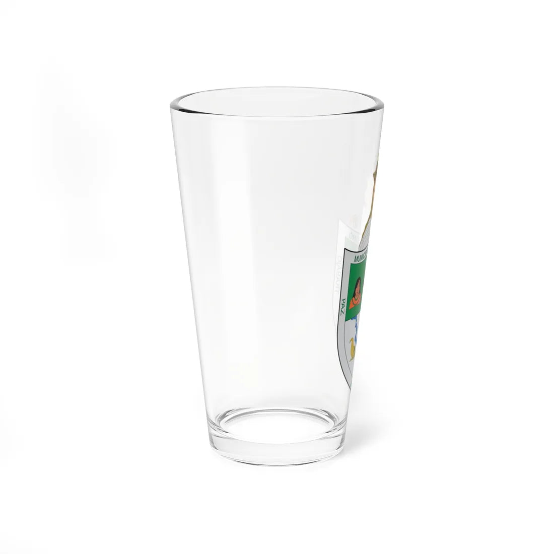 Escudo de Lloró (Colombia) (Coat of Arms) Pint Glass 16oz - Go Mug Yourself