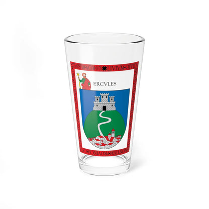 Escudo de Llívia (Spain) (Coat of Arms) Pint Glass 16oz 16oz - Go Mug Yourself
