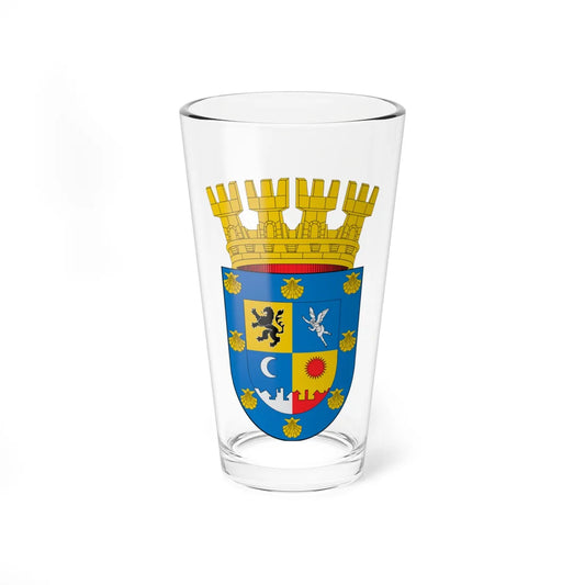Escudo de Lo Prado (Chile) (Coat of Arms) Pint Glass 16oz 16oz - Go Mug Yourself