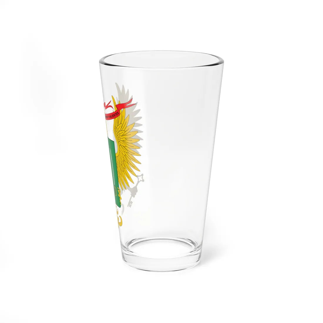 Escudo de Logística (Colombia) (Coat of Arms) Pint Glass 16oz - Go Mug Yourself