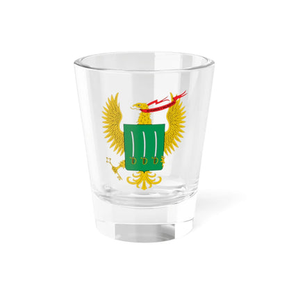 Escudo de Logística (Colombia) (Coat of Arms) Shot Glass 1.5oz 1.5oz - Go Mug Yourself