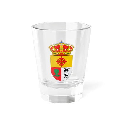Escudo de Lopera (Spain) (Coat of Arms) Shot Glass 1.5oz 1.5oz - Go Mug Yourself