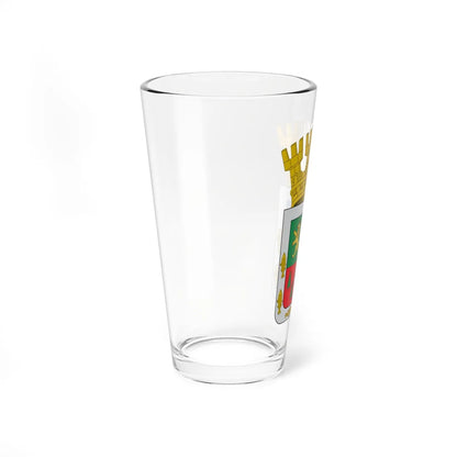 Escudo de Los Lagos (Chile) (Coat of Arms) Pint Glass 16oz - Go Mug Yourself