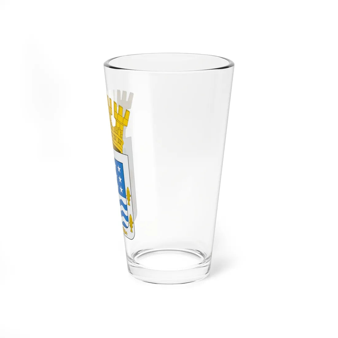 Escudo de Los Lagos (Chile) (Coat of Arms) Pint Glass 16oz - Go Mug Yourself