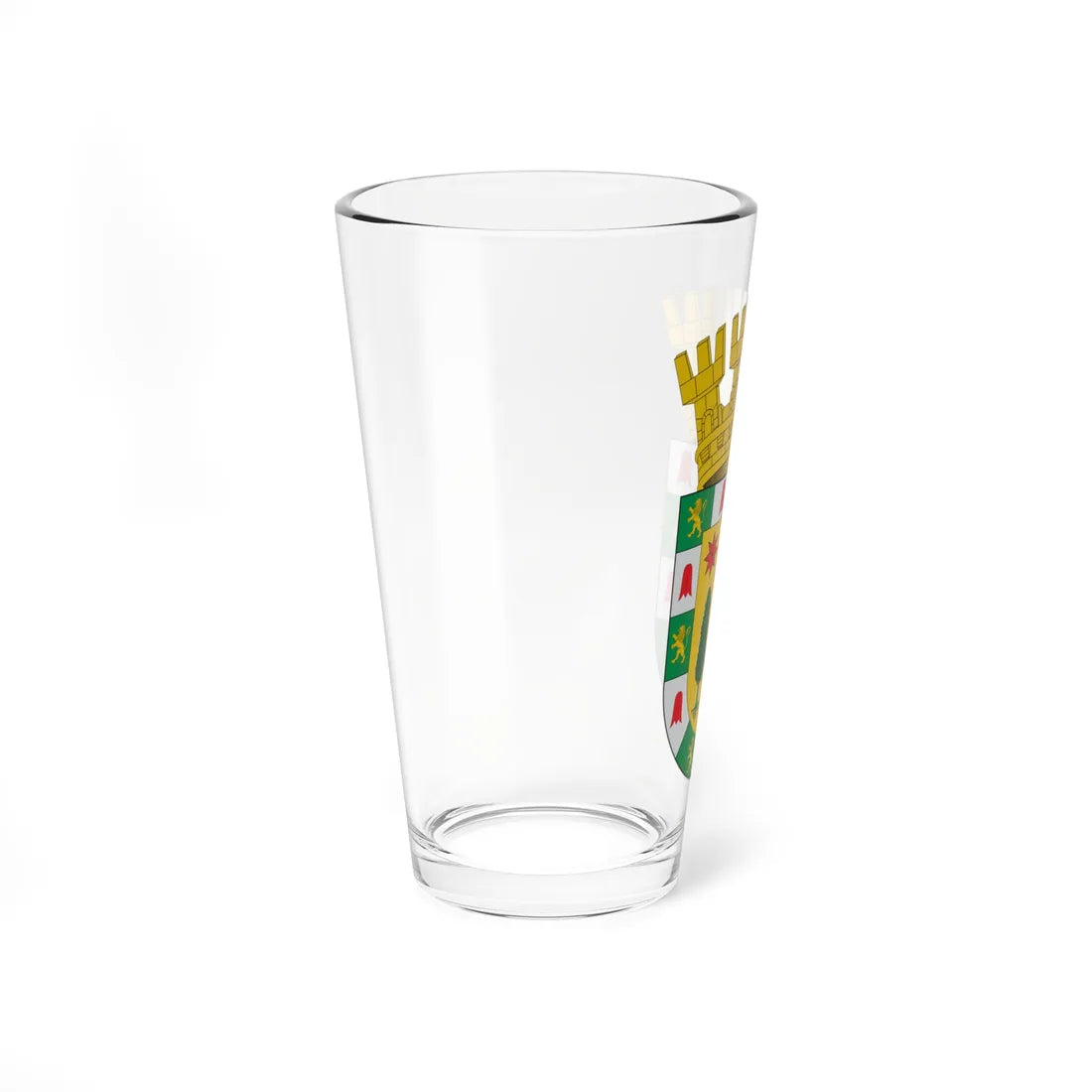 Escudo de Los Álamos (Chile) (Coat of Arms) Pint Glass 16oz - Go Mug Yourself