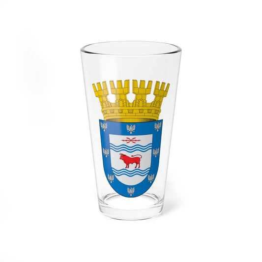 Escudo de Los Ángeles Chile (Chile) (Coat of Arms) Pint Glass 16oz 16oz - Go Mug Yourself