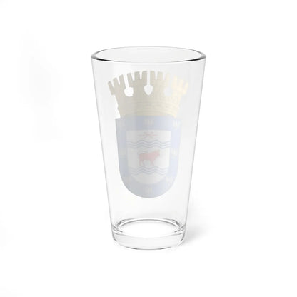Escudo de Los Ángeles Chile (Chile) (Coat of Arms) Pint Glass 16oz - Go Mug Yourself