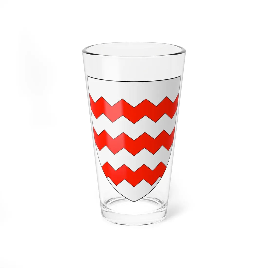 Escudo de los Sanahuja (Spain) (Coat of Arms) Pint Glass 16oz 16oz - Go Mug Yourself