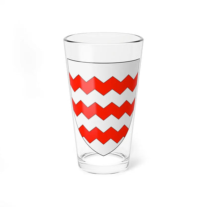 Escudo de los Sanahuja (Spain) (Coat of Arms) Pint Glass 16oz 16oz - Go Mug Yourself