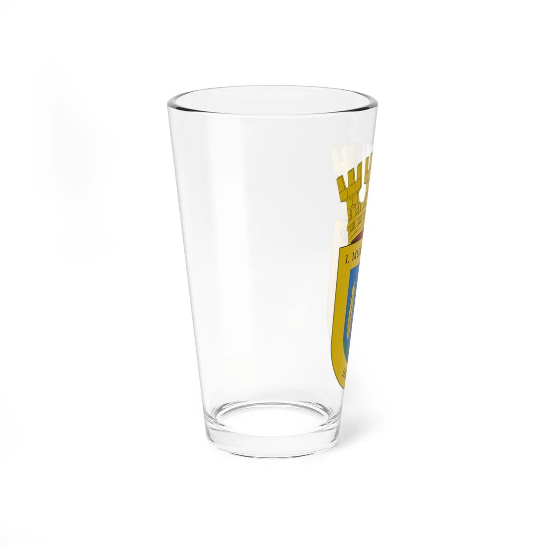 Escudo de Los Sauces (Chile) (Coat of Arms) Pint Glass 16oz - Go Mug Yourself
