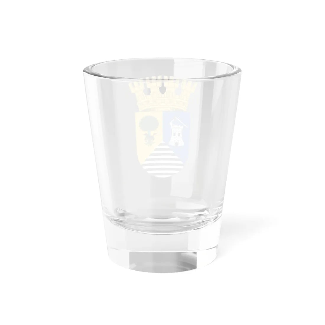 Escudo de Lota (Chile) (Coat of Arms) Shot Glass 1.5oz - Go Mug Yourself