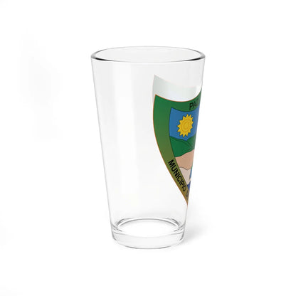 Escudo de López de Micay - Cauca (Colombia) (Coat of Arms) Pint Glass 16oz - Go Mug Yourself