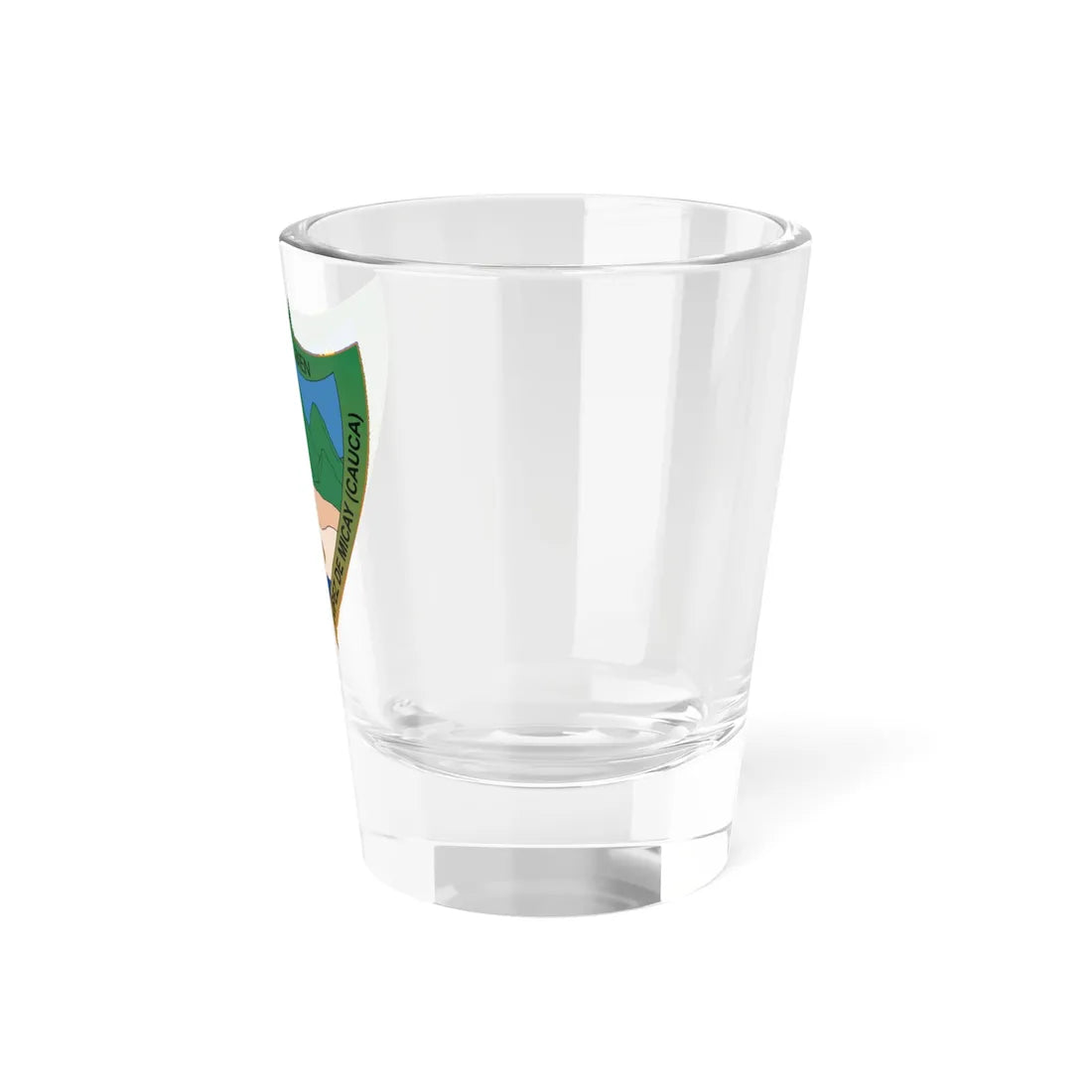 Escudo de López de Micay - Cauca (Colombia) (Coat of Arms) Shot Glass 1.5oz - Go Mug Yourself