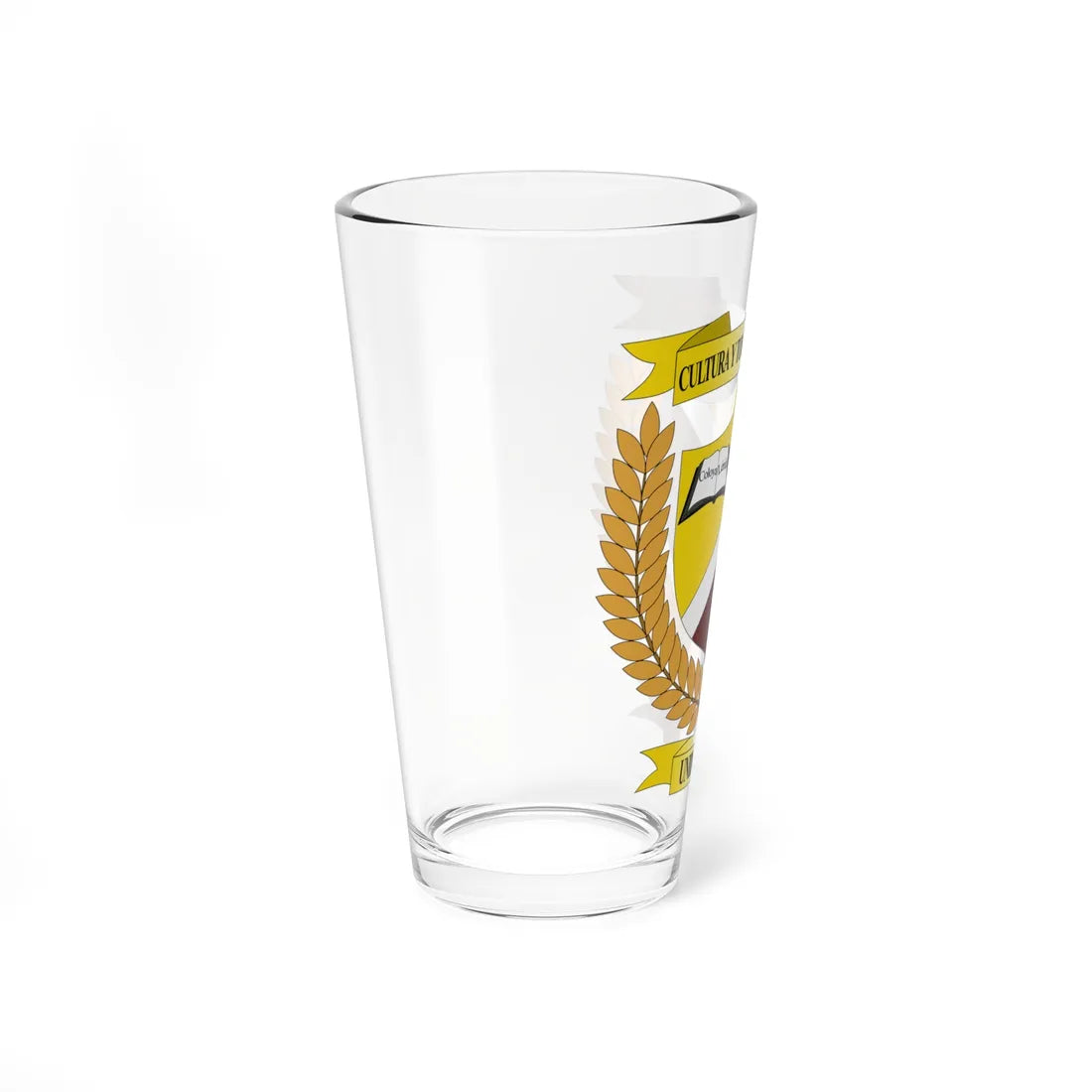 Escudo de Lérida - Tolima (Colombia) (Coat of Arms) Pint Glass 16oz - Go Mug Yourself