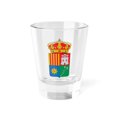Escudo de Luceni (Spain) (Coat of Arms) Shot Glass 1.5oz 1.5oz - Go Mug Yourself