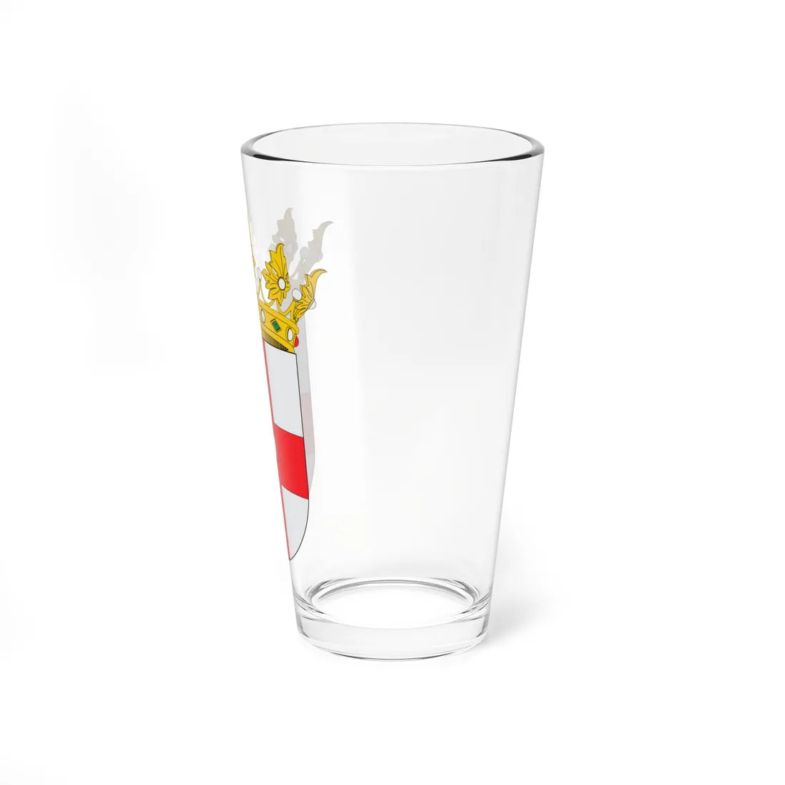 Escudo de Luesia (Spain) (Coat of Arms) Pint Glass 16oz - Go Mug Yourself