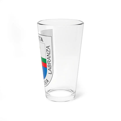 Escudo de Machetá (Colombia) (Coat of Arms) Pint Glass 16oz - Go Mug Yourself