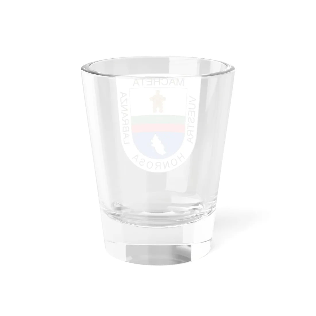 Escudo de Machetá (Colombia) (Coat of Arms) Shot Glass 1.5oz - Go Mug Yourself