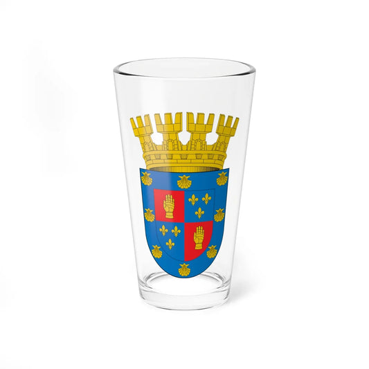 Escudo de Macul (Chile) (Coat of Arms) Pint Glass 16oz 16oz - Go Mug Yourself