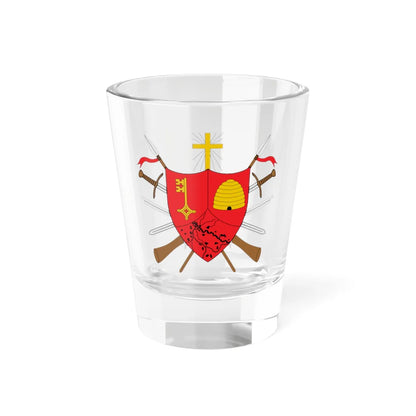 Escudo de Magangué (Colombia) (Coat of Arms) Shot Glass 1.5oz 1.5oz - Go Mug Yourself