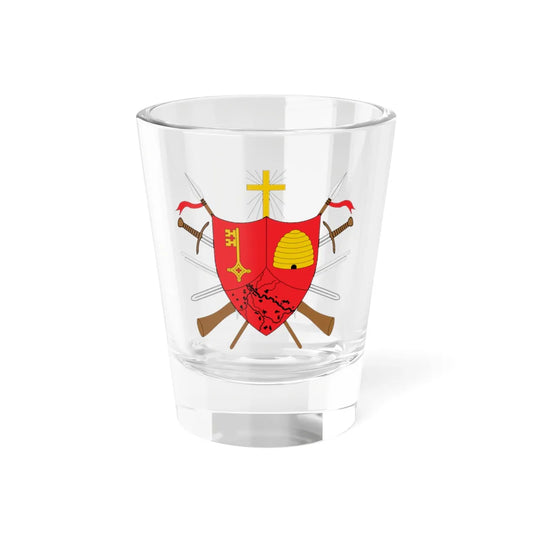 Escudo de Magangué (Colombia) (Coat of Arms) Shot Glass 1.5oz 1.5oz - Go Mug Yourself