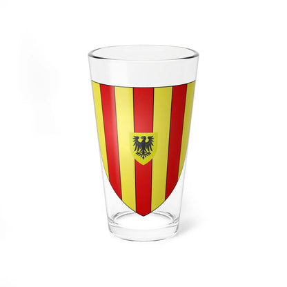 Escudo de Malinas 1581 (Belgium) (Coat of Arms) Pint Glass 16oz 16oz - Go Mug Yourself