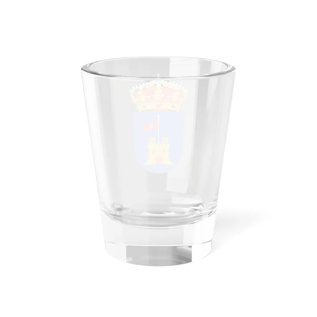 Escudo de Mallén (Spain) (Coat of Arms) Shot Glass 1.5oz - Go Mug Yourself