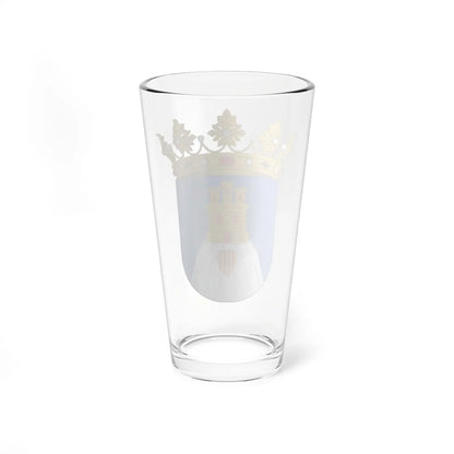 Escudo de Maluenda (Spain) (Coat of Arms) Pint Glass 16oz - Go Mug Yourself