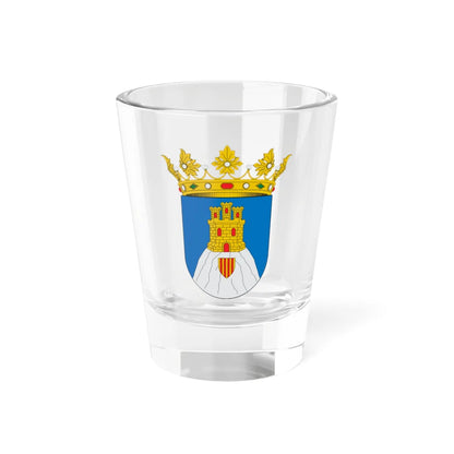 Escudo de Maluenda (Spain) (Coat of Arms) Shot Glass 1.5oz 1.5oz - Go Mug Yourself