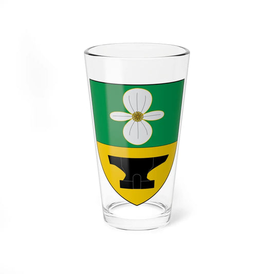 Escudo de Manzanares Caldas (Colombia) (Coat of Arms) Pint Glass 16oz 16oz - Go Mug Yourself