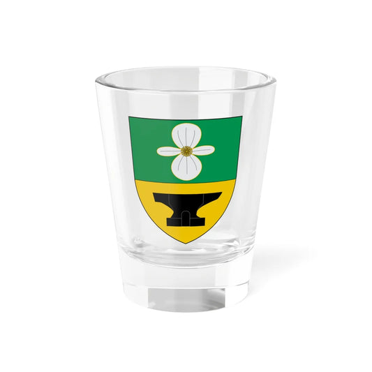 Escudo de Manzanares Caldas (Colombia) (Coat of Arms) Shot Glass 1.5oz 1.5oz - Go Mug Yourself