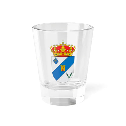Escudo de María de Huerva (Spain) (Coat of Arms) Shot Glass 1.5oz 1.5oz - Go Mug Yourself