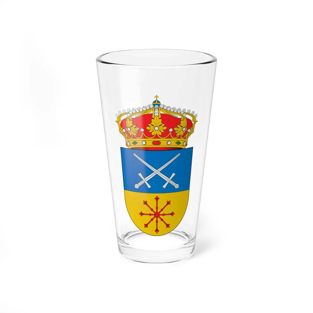Escudo de Maracena (Spain) (Coat of Arms) Pint Glass 16oz 16oz - Go Mug Yourself