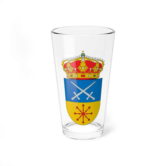 Escudo de Maracena (Spain) (Coat of Arms) Pint Glass 16oz 16oz - Go Mug Yourself