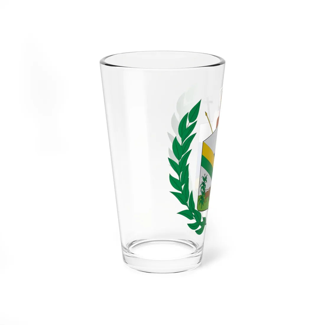 Escudo de Margarita Bolívar (Colombia) (Coat of Arms) Pint Glass 16oz - Go Mug Yourself