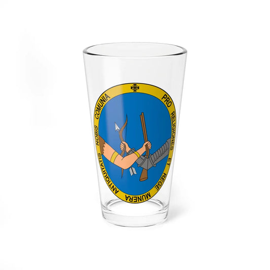 Escudo de Marinilla (Colombia) (Coat of Arms) Pint Glass 16oz 16oz - Go Mug Yourself