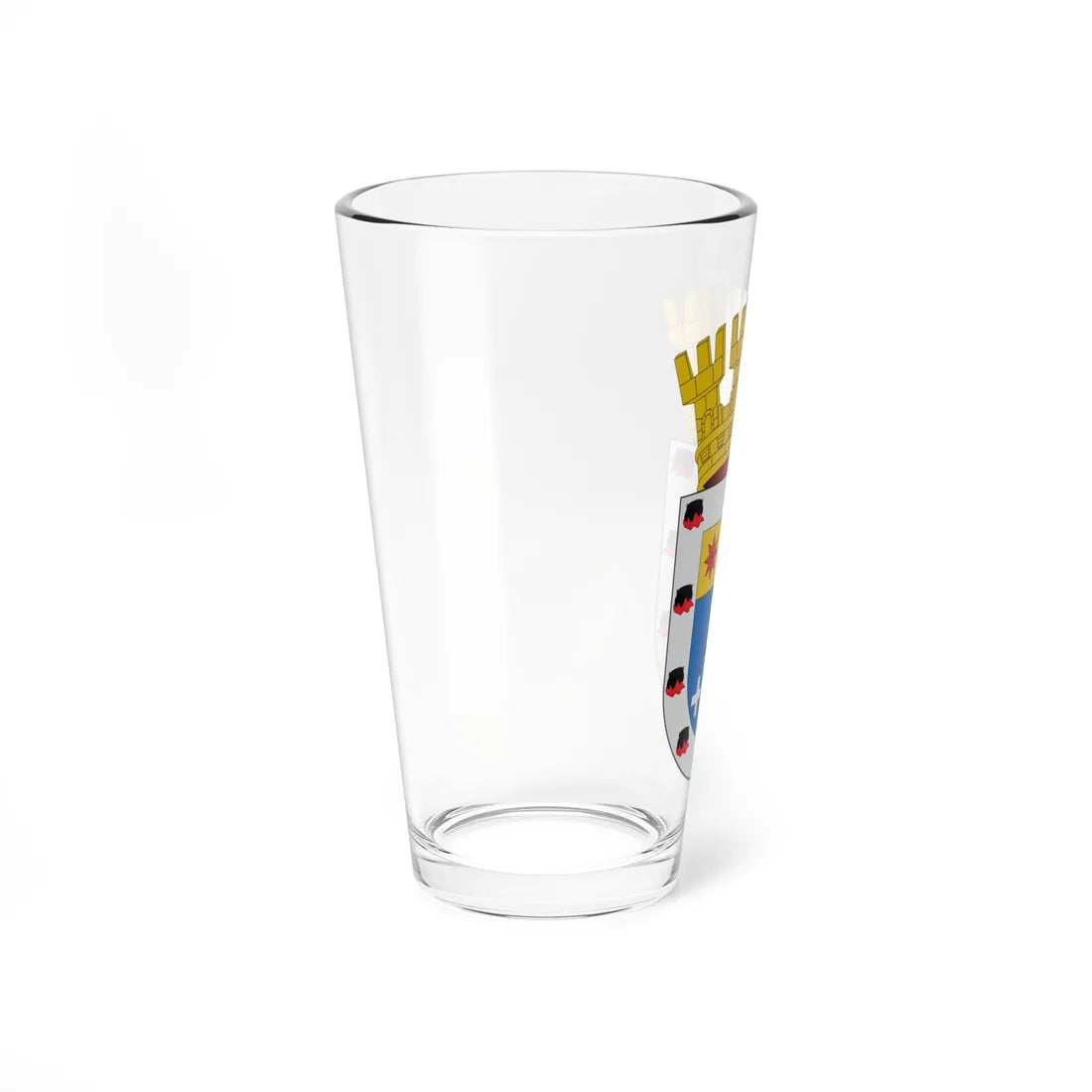 Escudo de Mariquina (Chile) (Coat of Arms) Pint Glass 16oz - Go Mug Yourself