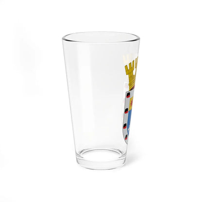 Escudo de Mariquina (Chile) (Coat of Arms) Pint Glass 16oz - Go Mug Yourself