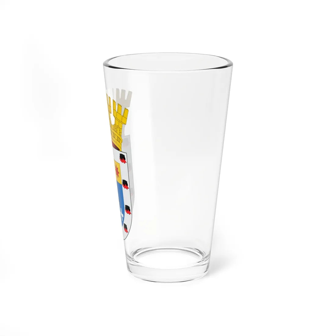 Escudo de Mariquina (Chile) (Coat of Arms) Pint Glass 16oz - Go Mug Yourself