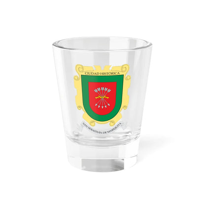 Escudo de Mariquita (Colombia) (Coat of Arms) Shot Glass 1.5oz 1.5oz - Go Mug Yourself