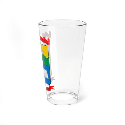 Escudo de Marquetalia (Colombia) (Coat of Arms) Pint Glass 16oz - Go Mug Yourself