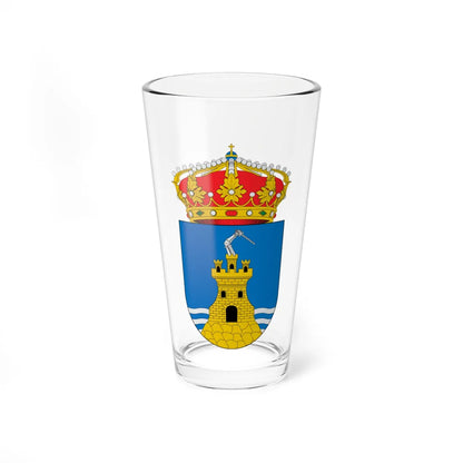 Escudo de Mazarrón (Spain) (Coat of Arms) Pint Glass 16oz 16oz - Go Mug Yourself