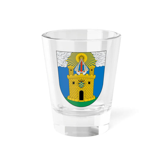 Escudo de Medellin-Medio punto (Colombia) (Coat of Arms) Shot Glass 1.5oz 1.5oz - Go Mug Yourself