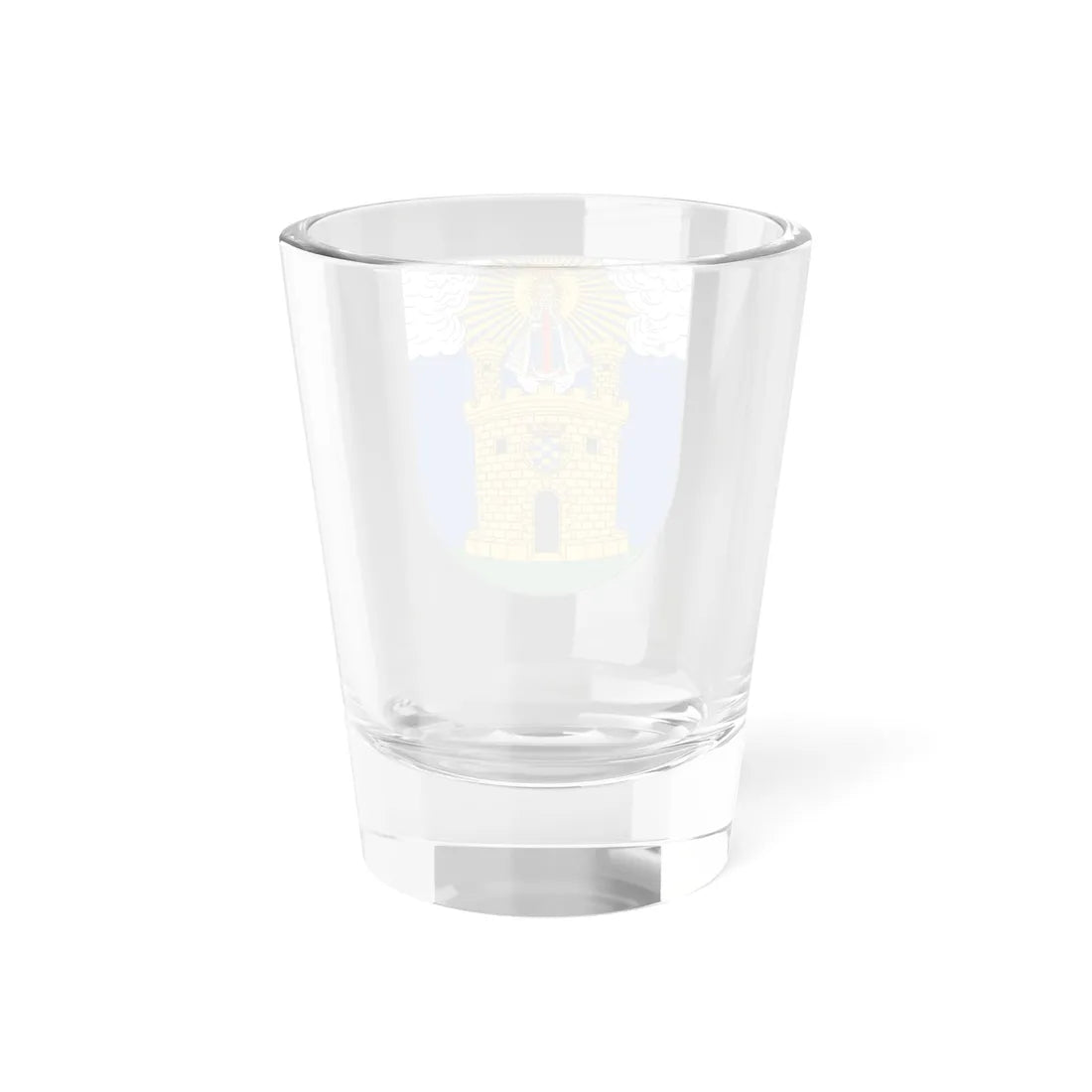 Escudo de Medellin-Medio punto (Colombia) (Coat of Arms) Shot Glass 1.5oz - Go Mug Yourself