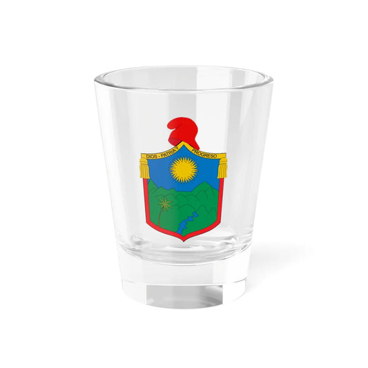 Escudo de Medina Cundinamarca (Colombia) (Coat of Arms) Shot Glass 1.5oz 1.5oz - Go Mug Yourself