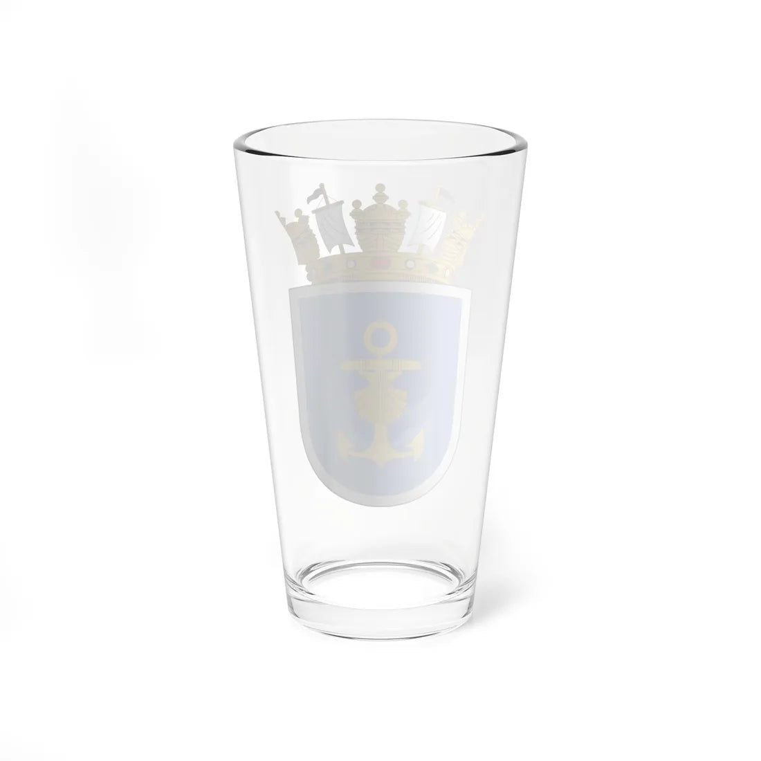 Escudo de Mejillones (Chile) (Coat of Arms) Pint Glass 16oz - Go Mug Yourself