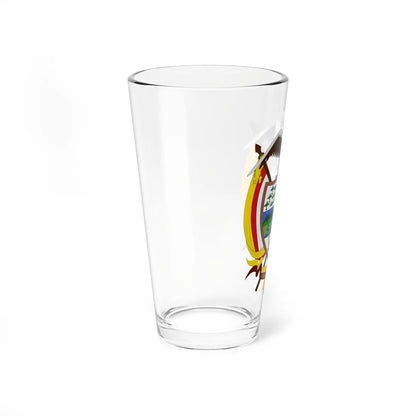 Escudo de Melgar - Tolima (Colombia) (Coat of Arms) Pint Glass 16oz - Go Mug Yourself